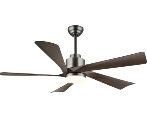 Ventilator de tavan cu cinci pale și iluminare integrată