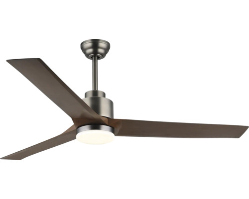 Ventilator de tavan cu trei pale și lampă integrată