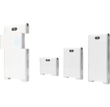 Mai multe module albe de stocare a bateriilor de diferite dimensiuni