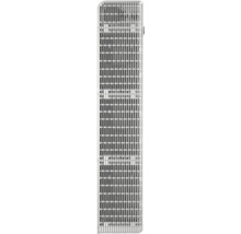 Radiator vertical cu structură de grilă