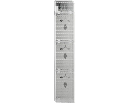 Radiator vertical cu structură tip grilaj