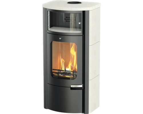 Șemineu cu geam și focar