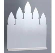 Oglindă de perete cu raft în stil marocan