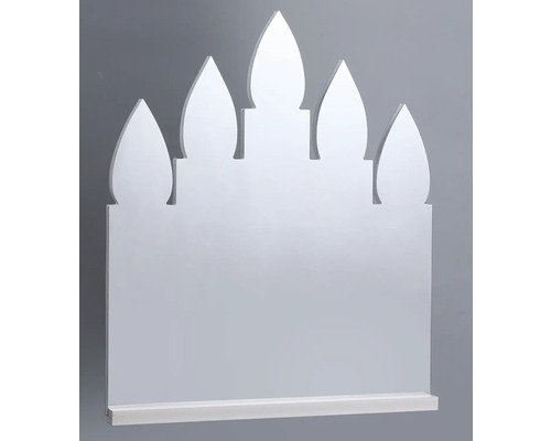 Oglindă de perete cu raft în stil marocan