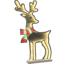 Lumină decorativă ren cu eșarfă pentru interior