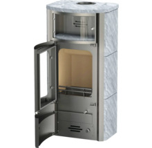 Șemineu cu ușa deschisă