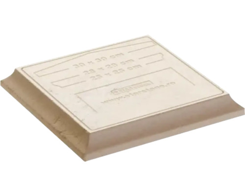 Pavaj din beton cu dimensiunile 30 x 30 cm, 23 x 20 cm și 23 x 25 cm