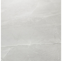 Placă de podea deschisă la culoare cu structură de marmură