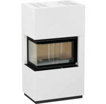 Șemineu cu lemne cu fereastră din sticlă