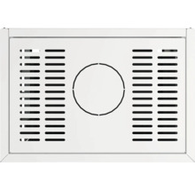 Capac cu fante de ventilație și decupaj circular