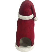 Căsuță de tămâiere Moș Crăciun din ceramică