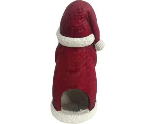 Căsuță de tămâiere Moș Crăciun din ceramică