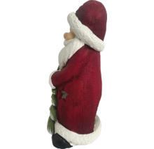 Figurină decorativă Moș Crăciun cu brad de Crăciun