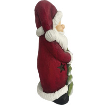 Figurină Moș Crăciun cu brad și stea