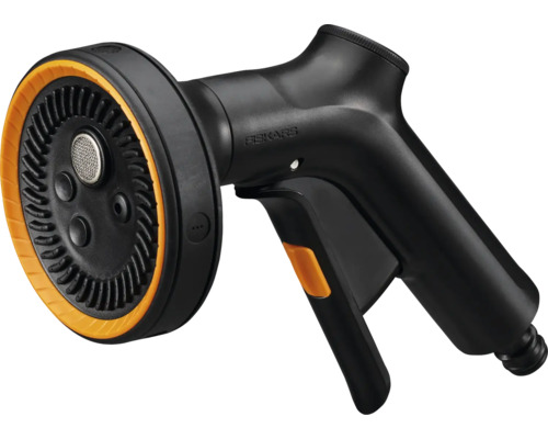 Pulverizator de grădină Fiskars cu diferite moduri de pulverizare
