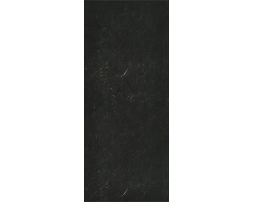 Panou decorativ compozit impermeabil Monreale, 280x117,5 cm, decor marmură negru Placă ceramică cu aspect de marmură