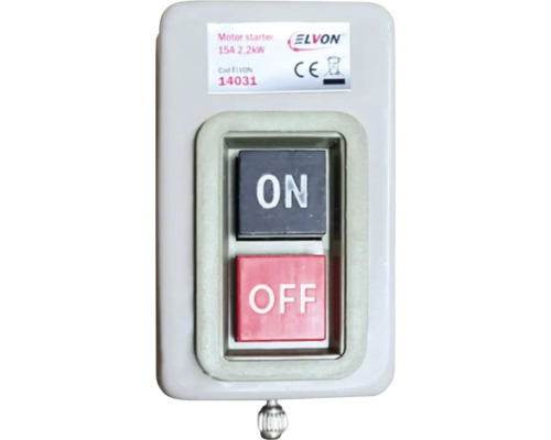 Motor starter fără protecție Elvon 15A 2,2KW Starter motor cu comutator de pornire și oprire