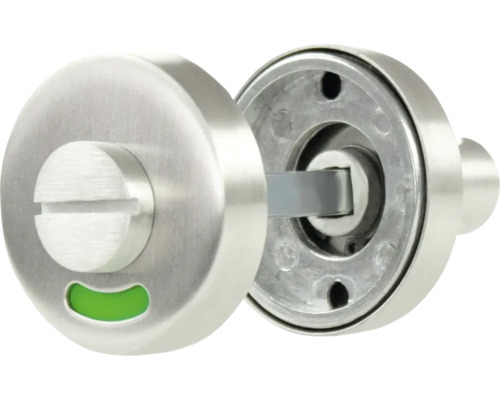 Feronerie pentru uși de baie sau toaletă cu indicator de blocare