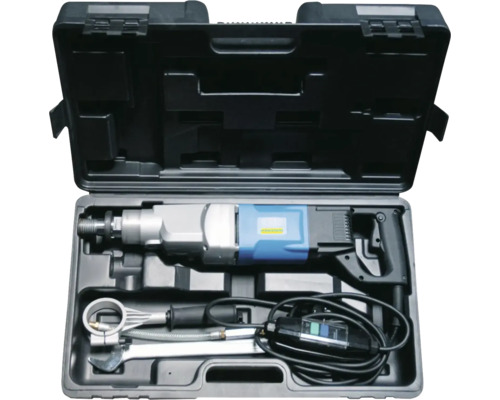 Mașină de carotat cu accesorii în cutie de scule