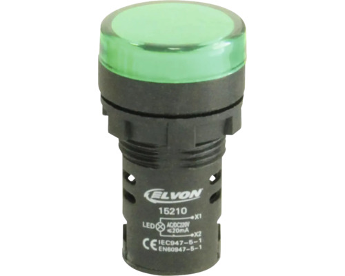 Indicator luminos LED verde