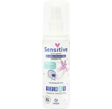 Spray sensibil pentru copii împotriva țânțarilor, căpușelor și a mușcăturilor cu icaridină 10%