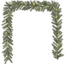 Ghirlandă decorativă de brad cu iluminare în formă de U