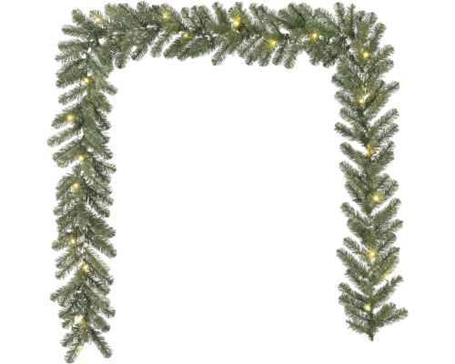 Ghirlandă decorativă de brad cu iluminare în formă de U