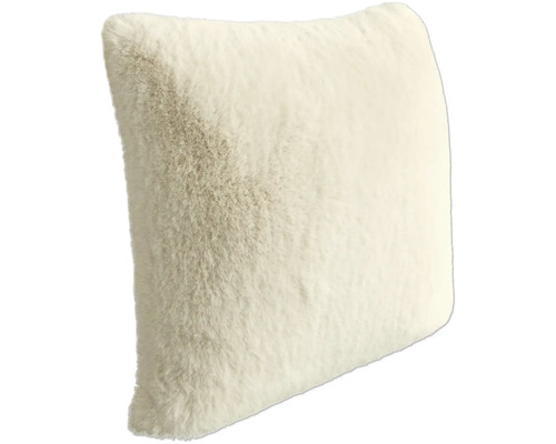 Pernă pătrată cu aspect de blană