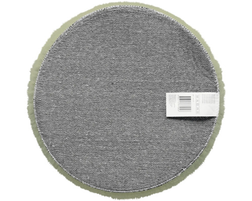 Covor rotund cu franjuri