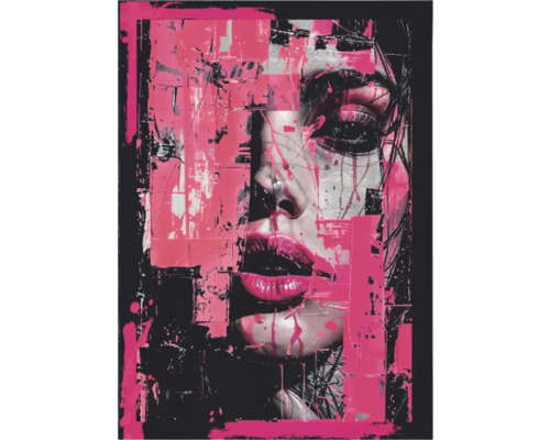 Pictură abstractă cu design feminin pentru decorarea peretelui