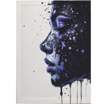 Tablou decorativ de perete cu un portret abstract de femeie