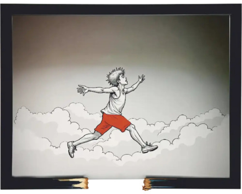 Tablou interactiv Jump 35x45 cm