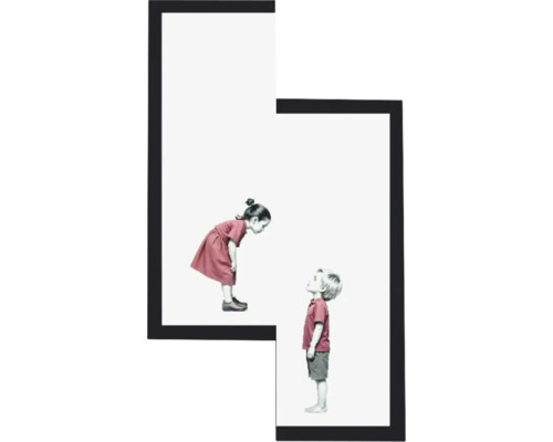 Tablou interactiv Siblings 35x45 cm
