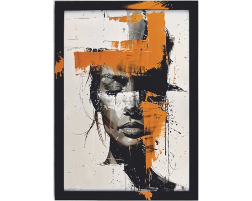 Tablou canvas pictat Frumusețe 35x45 cm | HORNBACH