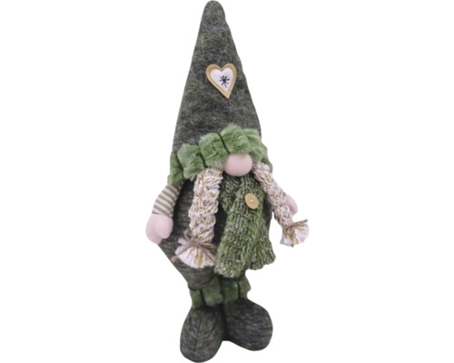 Spiriduș decorativ de Crăciun cu căciulă și fular.