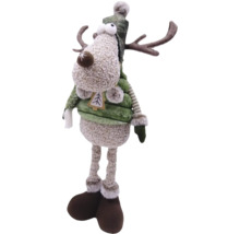 Figurină decorativă Ren cu căciulă și vestă