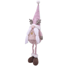 Figurină decorativă de Crăciun cu căciulă și coarne