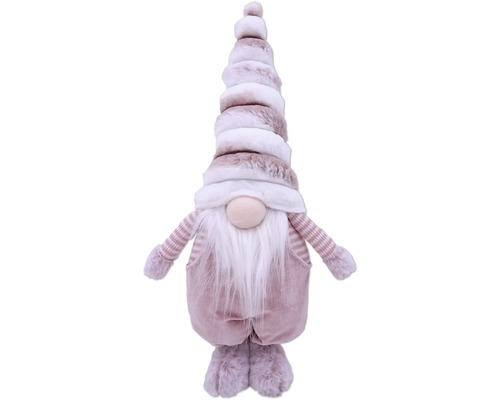 Gnom decorativ cu barbă lungă și căciulă