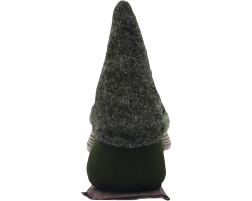 Gnom decorativ de gradina cu caciula ascutita