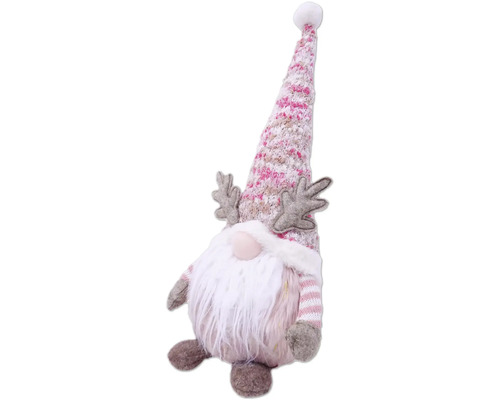 Spiriduș de Crăciun cu barbă și căciulă ca decorațiune de Crăciun