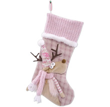 Ciorap de Crăciun cu aplicație ren