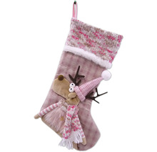 Ciorap de Crăciun cu aplicație ren