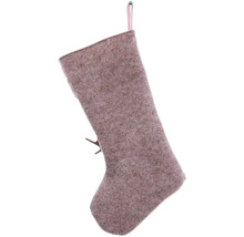 Ciorap decorativ de Moș Nicolae din pâslă, de agățat