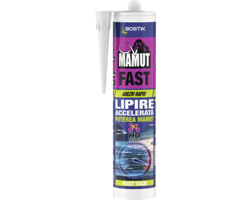 Adeziv universal profesional Bostik Mamut Fast alb 290 ml Tub adeziv Bostik Mamut Fast