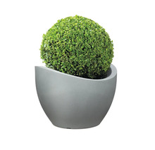 Ghiveci flori Scheurich Wave Globe Ø 29,5 cm H 22,2 cm gri