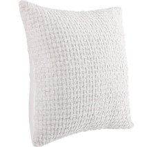 Pernă decorativă pătrată cu textură țesută