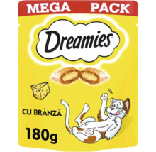 Dreamies recompense pentru pisici cu aromă de brânză, pachet mega cu 180 de grame