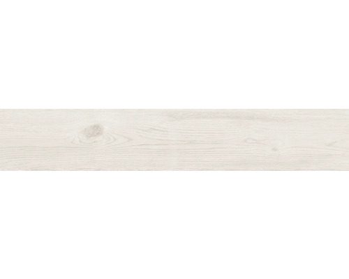 Gresie exterior / interior porțelanată glazurată rectificată African Wood White 20x120 cm Plăci ceramice cu aspect de lemn