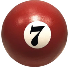 Bilă de biliard cu numărul 7