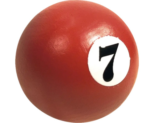 Bilă de biliard cu numărul șapte